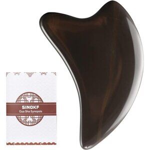 Bian Stone Gua Sha Facial Tools Scraping Massage Face Guasha Board Scraping